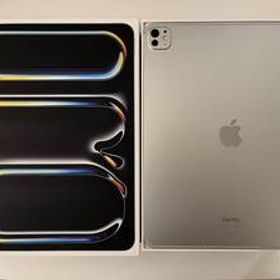 【極上美品・送料無料】Apple Store版 iPad Pro M4 13インチ 2TB Nano-texture Wi-Fi+Cellular シルバー 最高スペック SIMフリー