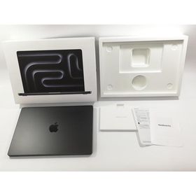【中古】Apple MacBook Pro 14インチ M4(CPU:10C/GPU:10C) 16GB/512GB スペースブラック MW2U3J/A(14インチ,M4,2024)【大阪本店】保証期間１ヶ月【ランクA】
