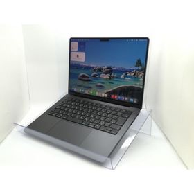 【中古】Apple MacBook Pro 14インチ M4(CPU:10C/GPU:10C) 16GB/512GB スペースブラック MW2U3J/A(14インチ,M4,2024)【静岡】保証期間１ヶ月【ランクA】