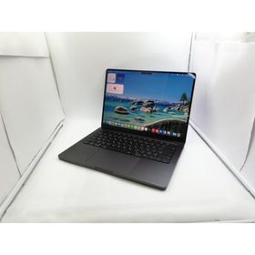 【中古】Apple MacBook Pro 14インチ M4(CPU:10C/GPU:10C) 16GB/512GB スペースブラック MW2U3J/A(14インチ,M4,2024)【大宮東口】保証期間１ヶ月【ランクA】