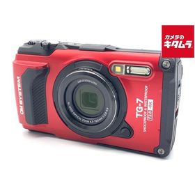 【中古】 【新品同様】 OM SYSTEM Tough TG-7 RED レッド