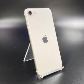 アップル(Apple)の【最速発送】Apple iPhone iPhone SE（第3世代） 128GB スターライト Softbank【難有】(スマートフォン本体)