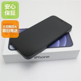 アイフォーン(iPhone)の新品 SIMフリー iPhone12 mini 256GB ブラック M777(スマートフォン本体)