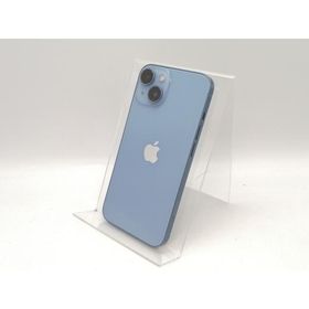 【中古】Apple au 【SIMフリー】 iPhone 14 512GB ブルー MPXM3J/A【高崎モントレー】保証期間１ヶ月【ランクA】