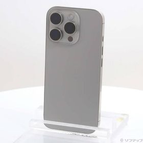 〔中古〕Apple(アップル) iPhone16 Pro 256GB ナチュラルチタニウム 3N746J／A SIMフリー〔262-ud〕