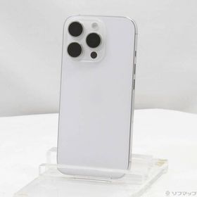 〔中古〕Apple(アップル) iPhone16 Pro 256GB ホワイトチタニウム 3N744J／A SIMフリー〔258-ud〕