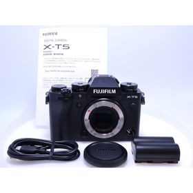 ソニー(SONY)の【美品】FUJIFILM X-T5 ボディ ブラック ミラーレス一眼カメラ(ミラーレス一眼)