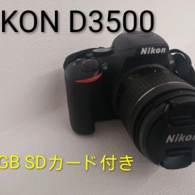 Nikon D3500 デジタル一眼レフカメラ 16GB SDカード付き