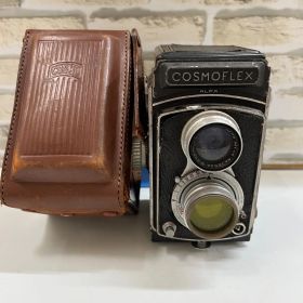 【O7-55】◇ COSMO 二眼レフカメラ COSMO FLEX レトロ アンティーク ジャンク 中古