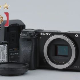 SONY ソニー 【中古】SONY ソニー α6000 ILCE-6000 ブラック ミラーレス一眼カメラ ミラーレスカメラ