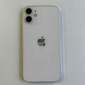 美品 iPhone 12 mini 128GB ホワイト バッテリー95% - 3007