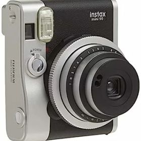 【中古】（非常に良い）FUJIFILM インスタントカメラ チェキ instax mini 90 ネオクラシック ブラック INS MINI 90 NC