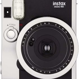 ★【中古品】富士フイルム / FUJIFILM instax mini 90 チェキ ネオクラシック ブラック