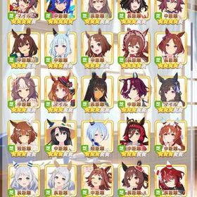 即時対応 育成ウマ娘100体以上、環境サポカ完凸複数あり | ウマ娘のアカウントデータ、RMTの販売・買取一覧