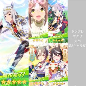 シングレオグリキャップ完凸 星3以上キャラ51 石87300 未連携 誕生日未設定 初期アカウント | ウマ娘のアカウントデータ、RMTの販売・買取一覧