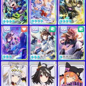激安 石16000以上 評価最強サポート完凸.3凸 5種 星3キャラ16体 シンデレラグレイ 初期垢 | ウマ娘のアカウントデータ、RMTの販売・買取一覧