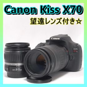 ⭐️ダブルズームセット⭐️Canon Kiss X70 キャノン デジタル一眼