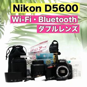 Wi-Fi搭載♥️Nikon D5600 ダブルレンズセット スマホ転送