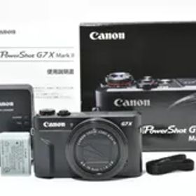 [良品] Canon キャノン PowerShot G7 X Mark II デジタルカメラ 箱付き #2700830A