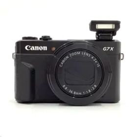 【全額返金保証】【最速発送】Canon コンパクトデジタルカメラ PowerShot G7 X Mark II 美品 動作確認済