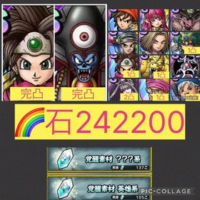 在庫ラスト🌈【初期垢石24万】ロト女完凸 闇ゾーマ完凸 エイトルビス他強キャラ多数 | ドラクエタクトのアカウントデータ、RMTの販売・買取一覧
