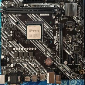 ASUS PRIME A520M-E マザーボード Ryzen 5 3500搭載