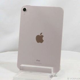 【中古】Apple(アップル) iPad mini 第6世代 64GB ピンク MLWL3J／A Wi-Fi 【352-ud】