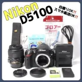 おまけ多数✨Nikon D5100✨画面が回転✨簡単操作✨スマホ転送✨自撮り可能
