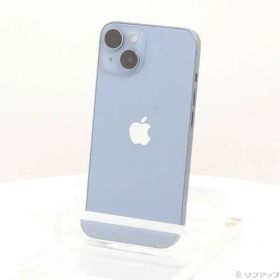 〔中古品〕 iPhone14 128GB ブルー MPVJ3J／A SIMフリー【352】