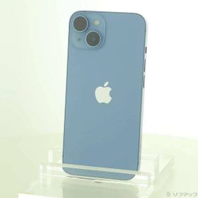 〔中古品〕 iPhone14 256GB ブルー MPWN3J／A SIMフリー【349】