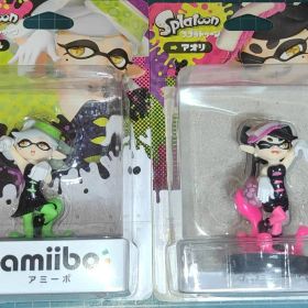 amiibo アオリ ホタル セット スプラトゥーン アミーボ
