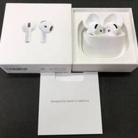 D）AirPods 4 MXP63J/A ノイズキャンセリング非搭載モデル