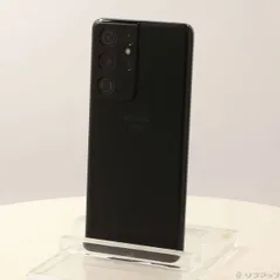 〔中古品〕 Galaxy S21 Ultra 5G 256GB ファントムブラック SC-52B docomoロック解除SIMフリー【262】