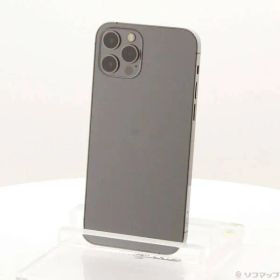 〔中古品〕 iPhone12 Pro 128GB グラファイト MGM53J／A SIMフリー【196】