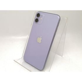 【中古】Apple SoftBank 【SIMロック解除済み】 iPhone 11 128GB パープル MWM52J/A【津田沼】保証期間１ヶ月【ランクC】