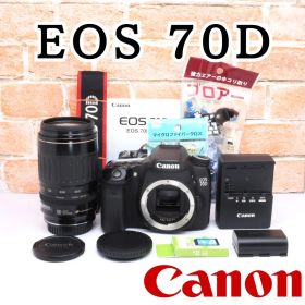 コスパ抜群の推し活特化セット✨Canon EOS 70D✨超望遠レンズつき