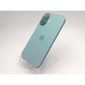 【中古】Apple 国内版 【SIMフリー】 iPhone 16 256GB ティール MYE13J/A【ECセンター】保証期間１ヶ月【ランクA】