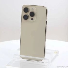 〔中古品〕 iPhone14 Pro 256GB ゴールド MQ173J／A SIMフリー【269】