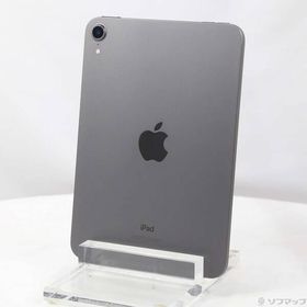 〔中古〕Apple(アップル) iPad mini 第6世代 64GB スペースグレイ MK7M3J／A Wi-Fi〔377-ud〕