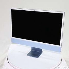 iMac 24-inch Mid-2021 MJV93J／A Apple M1 8コアCPU_7コアGPU 8GB SSD256GB ブルー 〔15.7 Sequoia〕