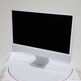 iMac 24-inch Mid-2021 MGTF3J／A Apple M1 8コアCPU_7コアGPU 8GB SSD256GB シルバー 〔14.8 Sonoma〕