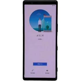 SONY Xperia 5 64GB SOV41 au ○判定 ブラック アンドロイドスマートフォン スマホ 【中古】 42511K25