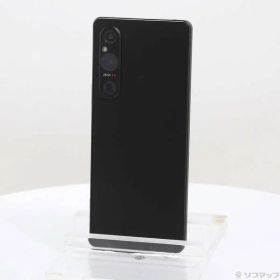 〔中古品〕 Xperia 1 V 256GB ブラック SOG10 au SIMフリー【348】