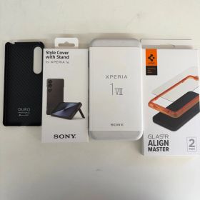 SIMフリー ソニー スマホ Sony Xperia 1 VII XQ-FS44 ブラック xqz-cbfs 256GB RAM12GB