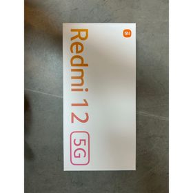 シャオミ(Xiaomi)の【早めの売り切り希望】美品Xiaomi Redmi 12 5G XIG03 (スマートフォン本体)