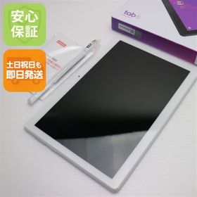 アンドロイド(ANDROID)の新品同様 801LV Lenovo TAB5 ホワイト M777(タブレット)