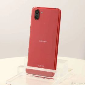 〔中古品〕 AQUOS R3 128GB ラグジュアリーレッド SH-04L docomo【377】