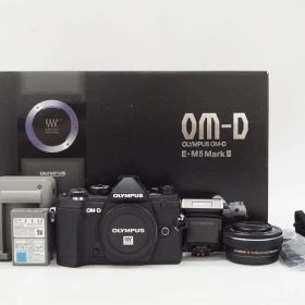 C061844-1)OLYMPUS OM-D E-M5 MarkⅢ ミラーレス一眼レフ 14－４２㎜ レンズセット