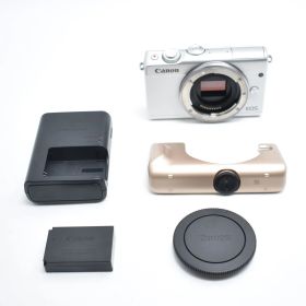 B#10477 Canon ミラーレス一眼カメラ EOS M100 ボディー(ホワイト) EOSM100WH-BODY