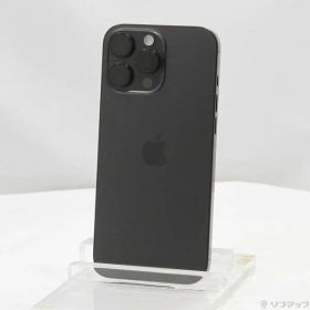 〔中古品〕 iPhone16 Pro Max 512GB ブラックチタニウム MYWL3J／A SIMフリー【344】
